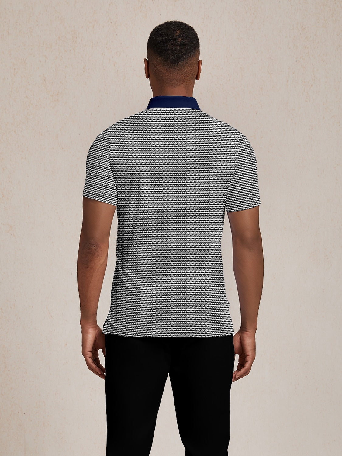 Polo uomo Not So Classic con colletto a costine e protezione UPF50+