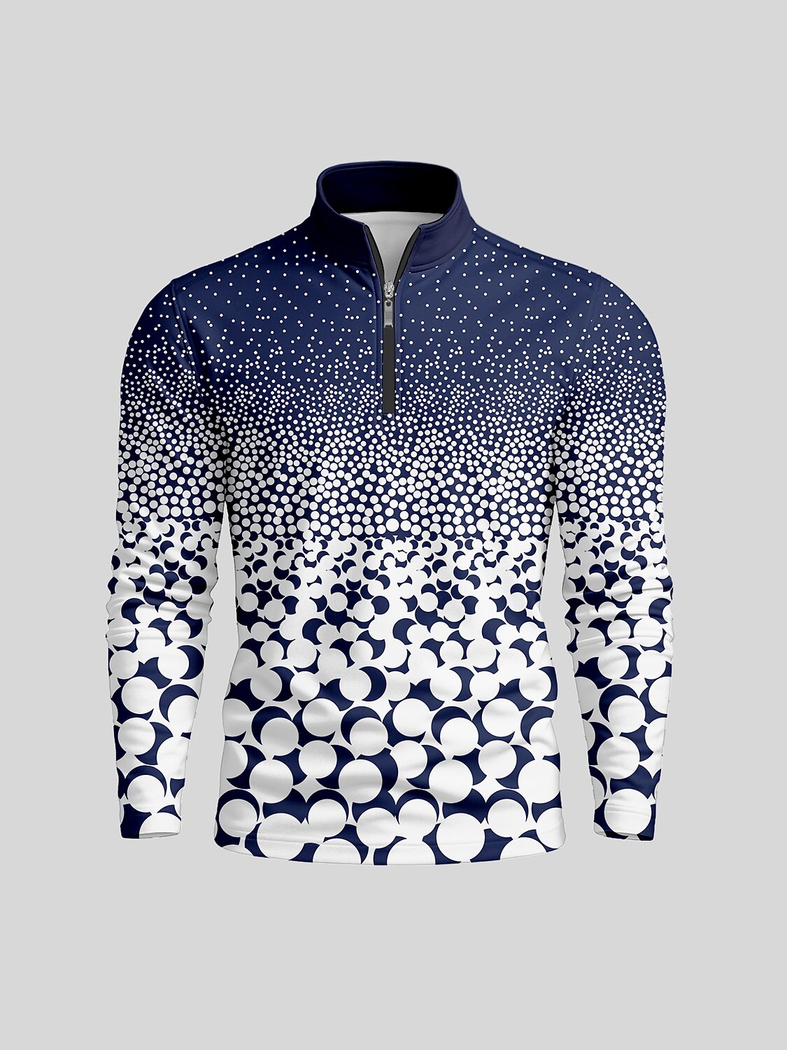 Hyper-prep Men's Golf Shirt Quarterzip UPF50+