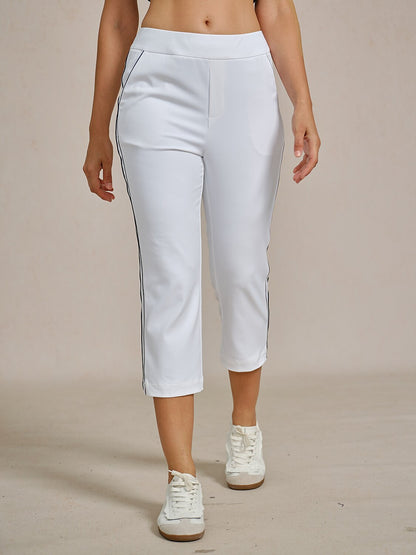 EAGLE 22 Inch Performance Stretch Trimmed Capri Pants
