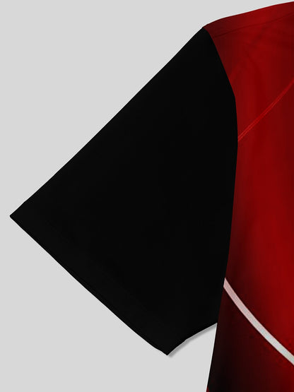 Air Brush Men's Ribbed Collar Polo Top UPF50+