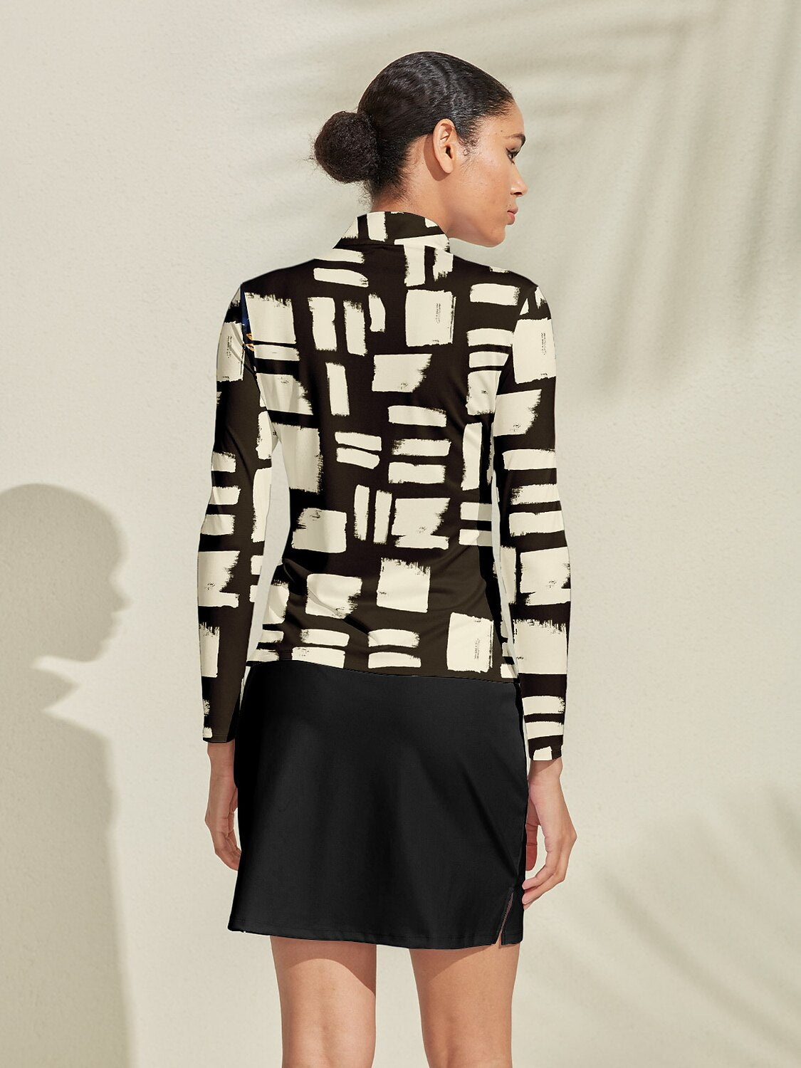 Not So Classic Camiseta de Golf con Cuello Cuarto Cremallera UPF50+