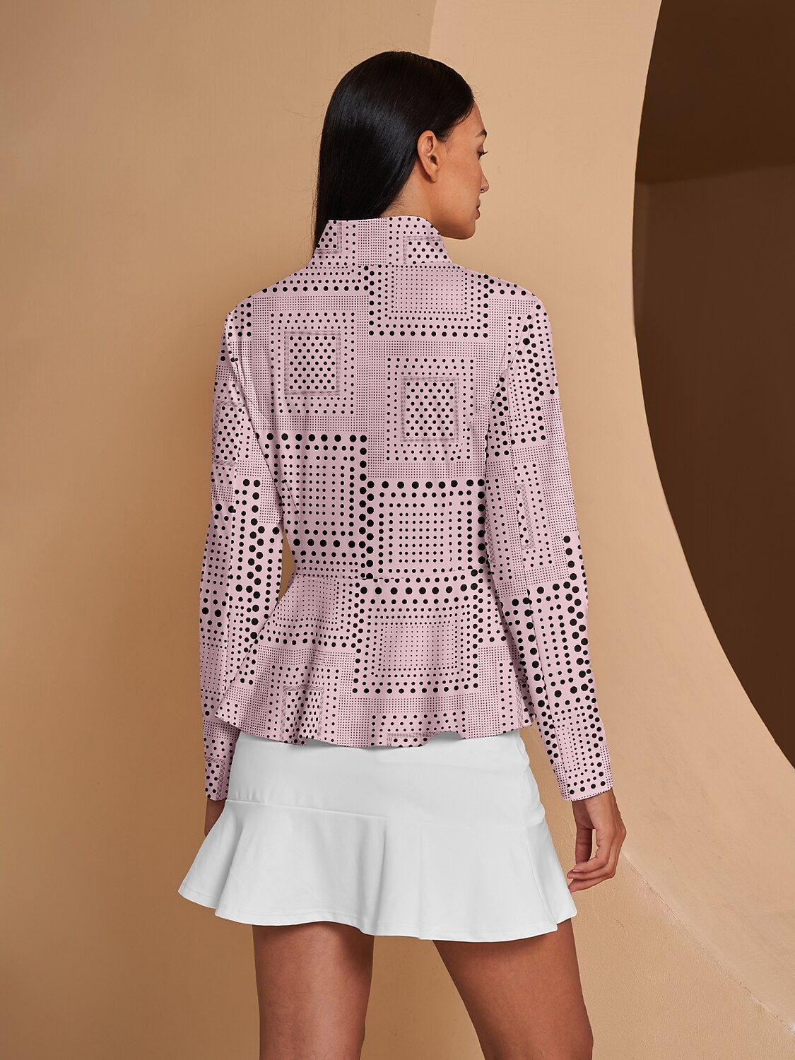 Hyper-prep Ruffle Golf Jacket Sun Protection