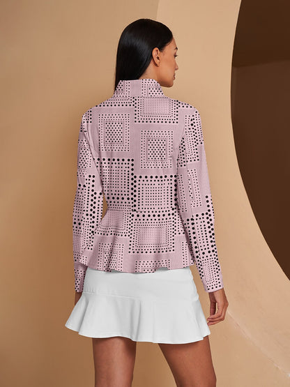 Hyper-prep Ruffle Golf Jacket Sun Protection