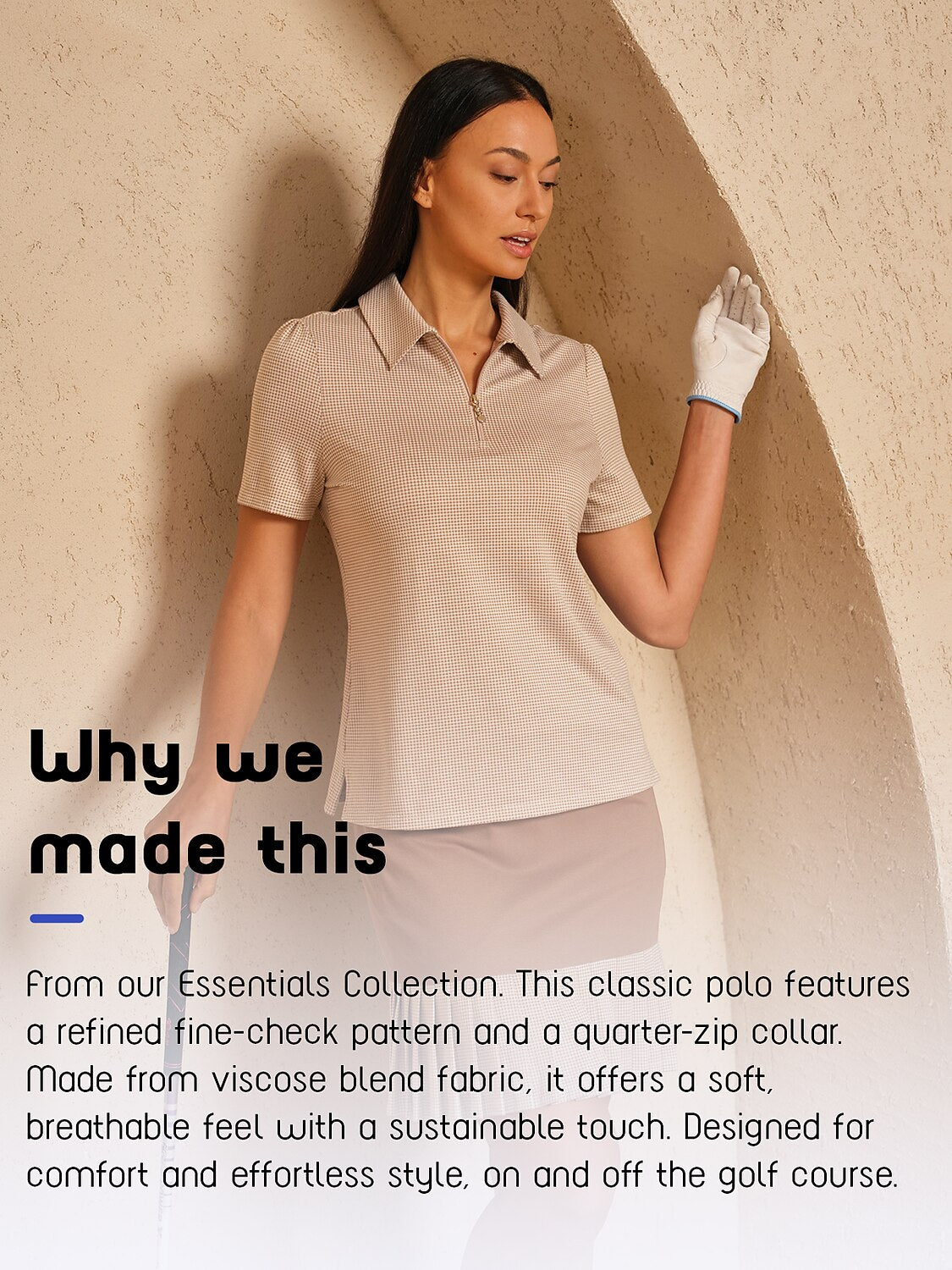 Crisp Couture Short Sleeve Golf Polo Shirt – Acegolfs