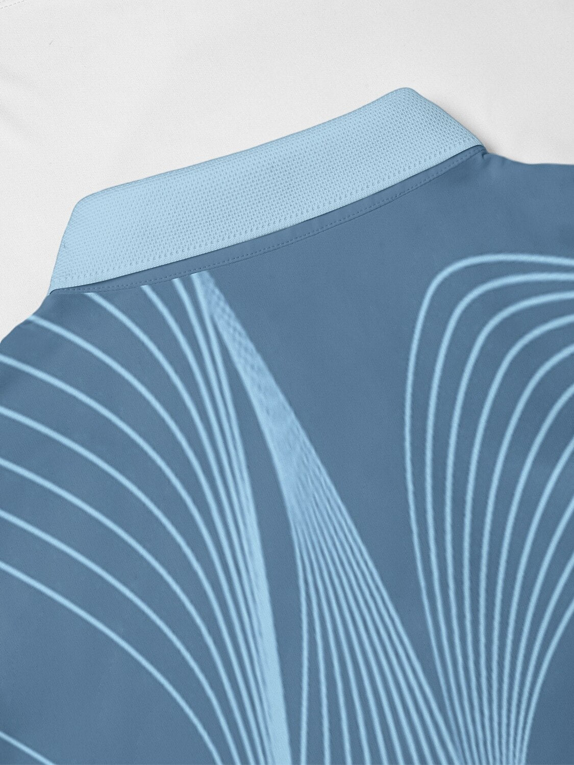 Air Brush Men's Ribbed Collar Polo Top UPF50+