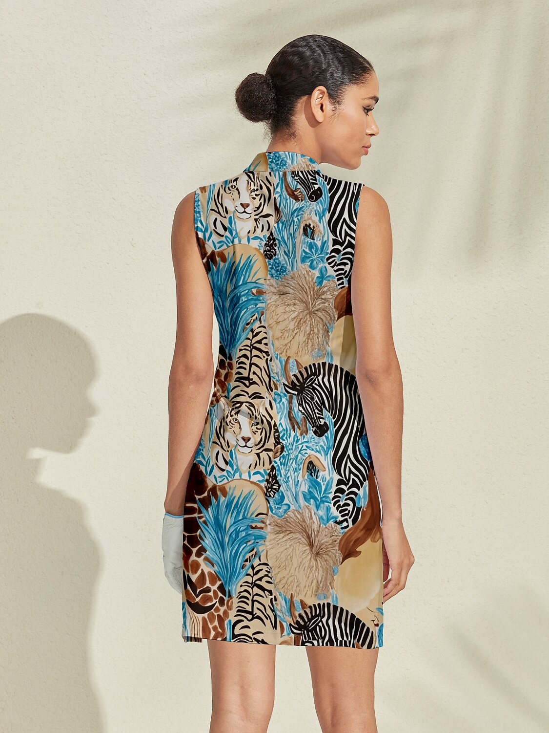 Wildlife Party 36.5 Inch Dress UPF50+