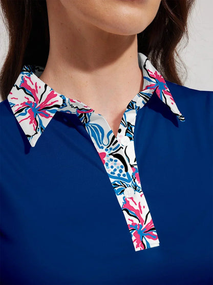 Botanical Energy ポロシャツ UPF50+