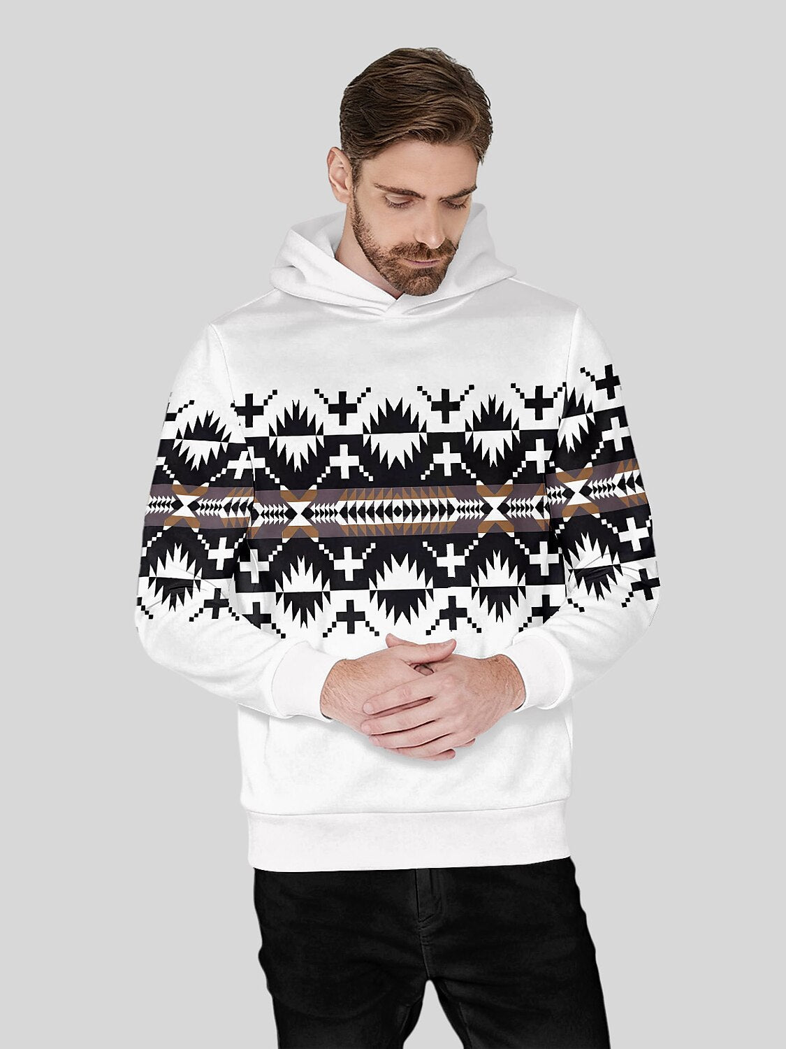 Bold Barok Heren Golf Hoodie