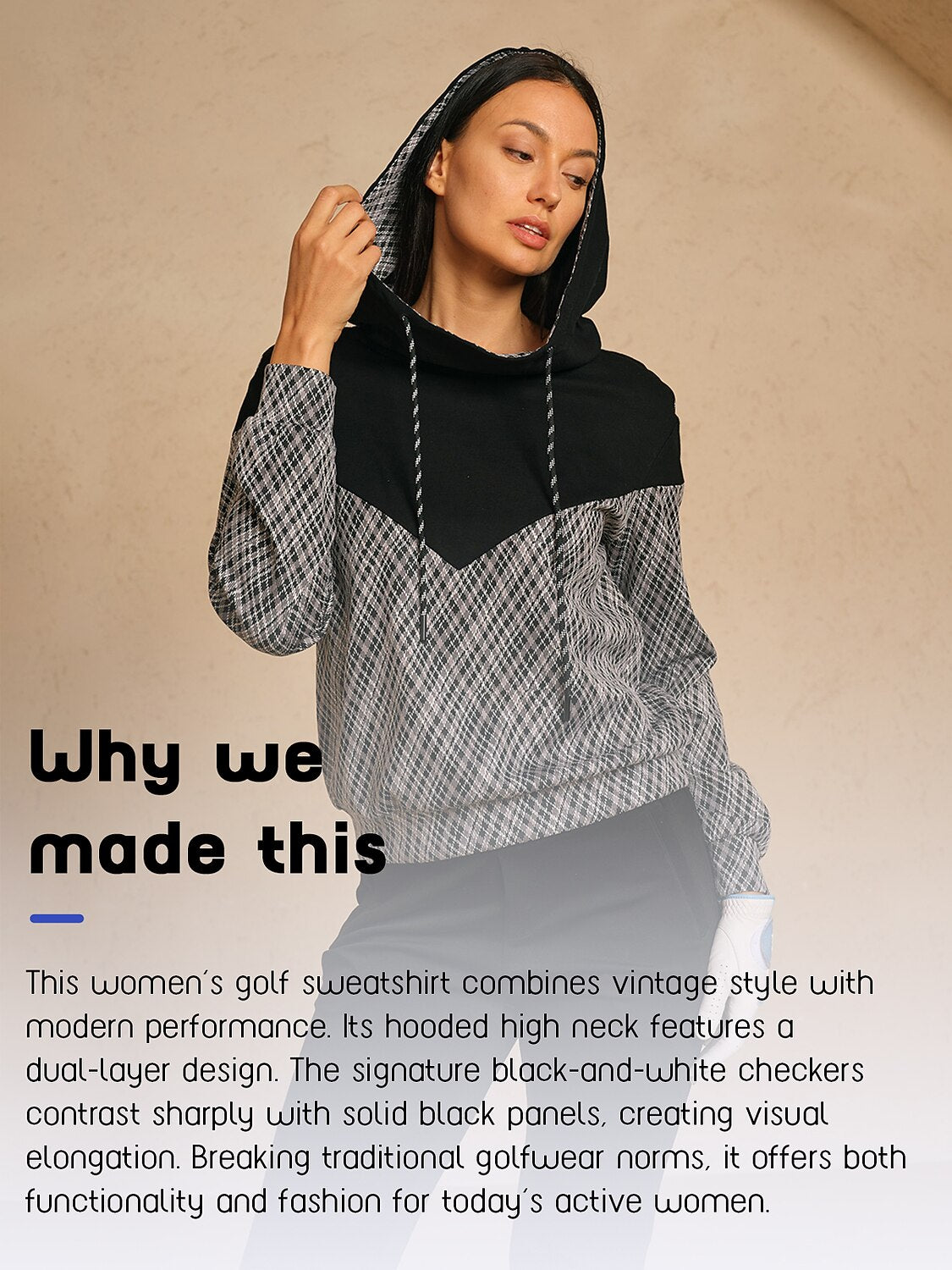 More Than Basic Colorblock Golf Hoodie