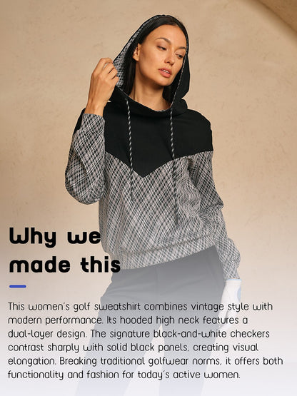 More Than Basic Colorblock Golf Hoodie