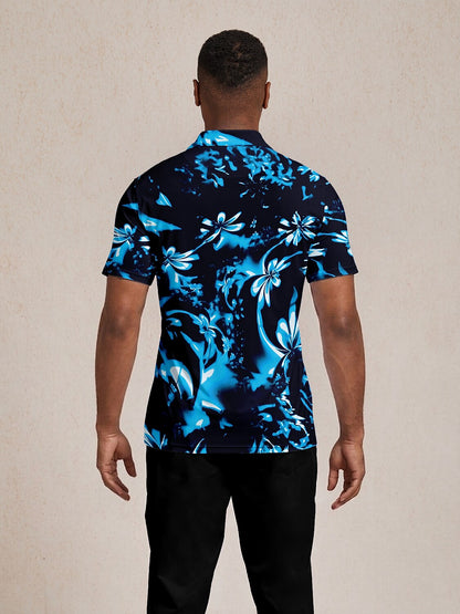 Botanical Energy Poloshirt für Herren, LSF 50+