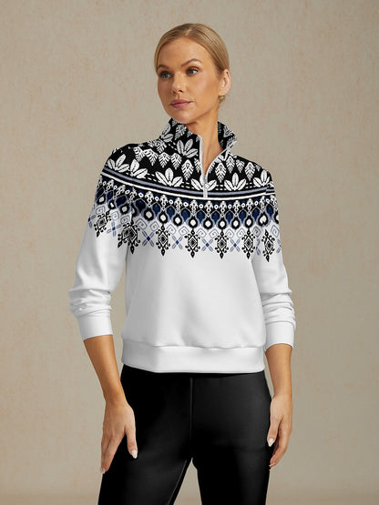 Bold Baroque Golf Sweatshirt