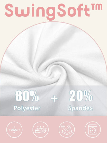 Hyper-prep Chaqueta de Golf con Volantes Protección Solar