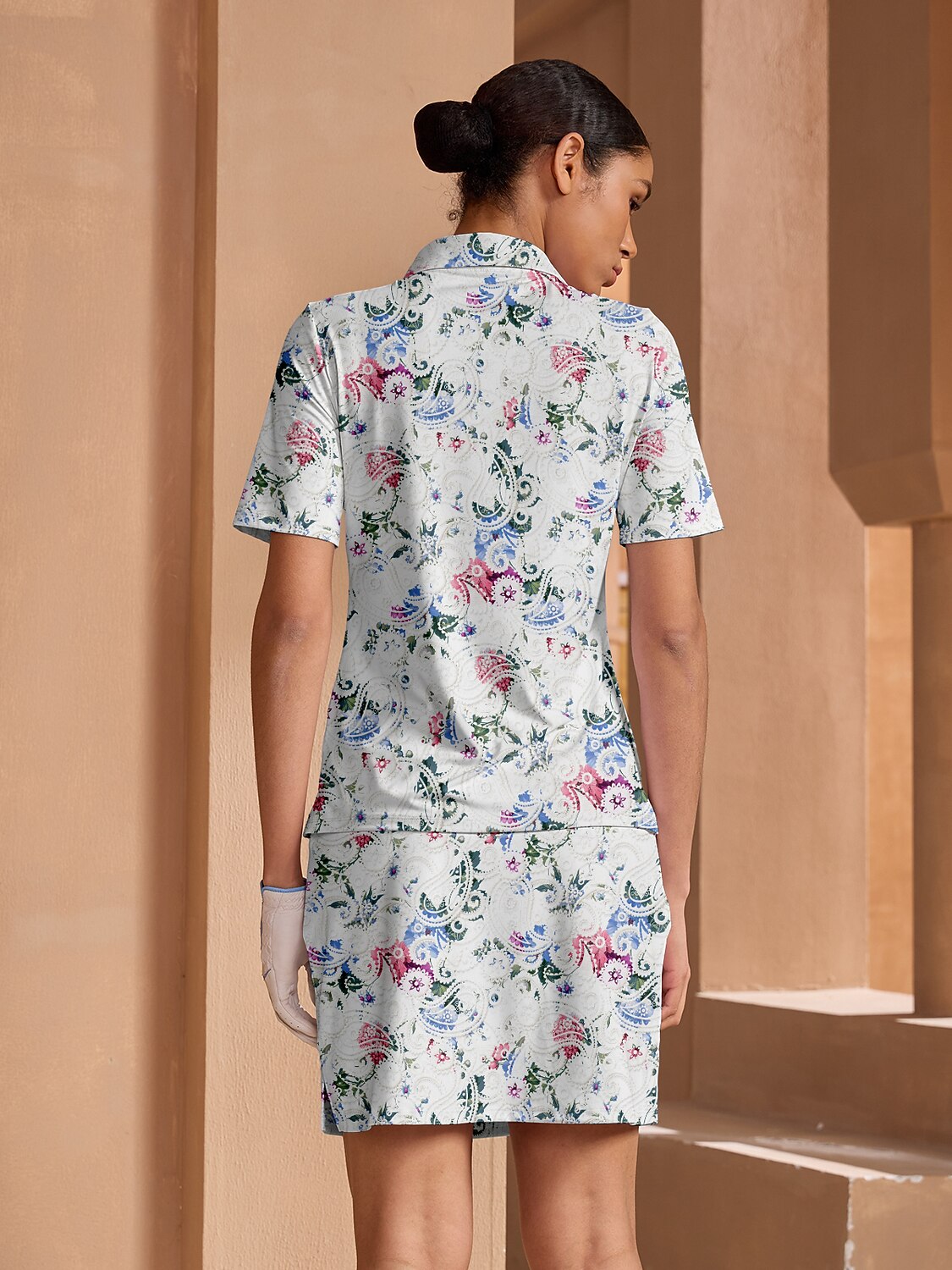Pretty Feminine Polo Top UPF50+