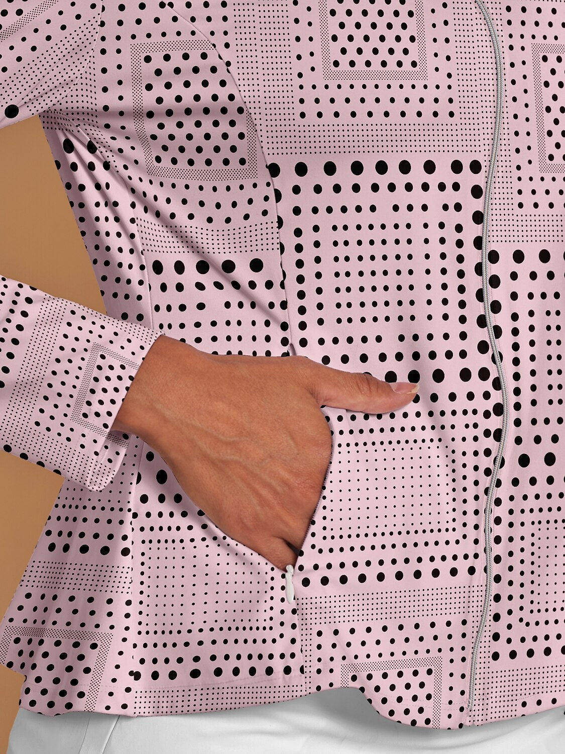 Hyper-prep Ruffle Golf Jacket Sun Protection