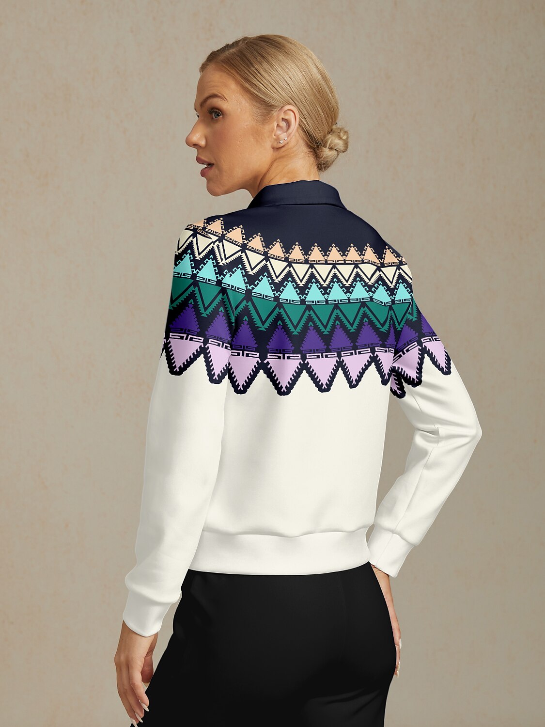 Bold Baroque Golf Sweatshirt