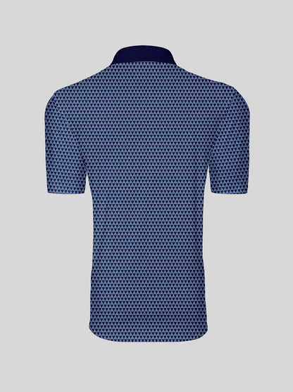 Not So Classic Men's Ribbed Collar Polo Top UPF50+