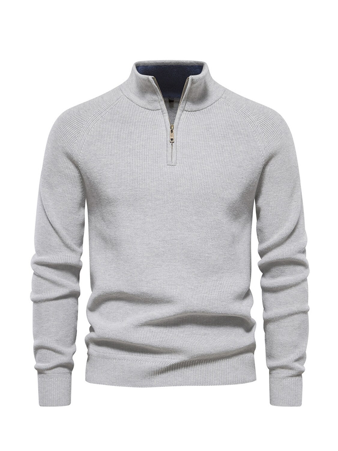 Męski golf z suwakiem do ćwiartki More Than Basic