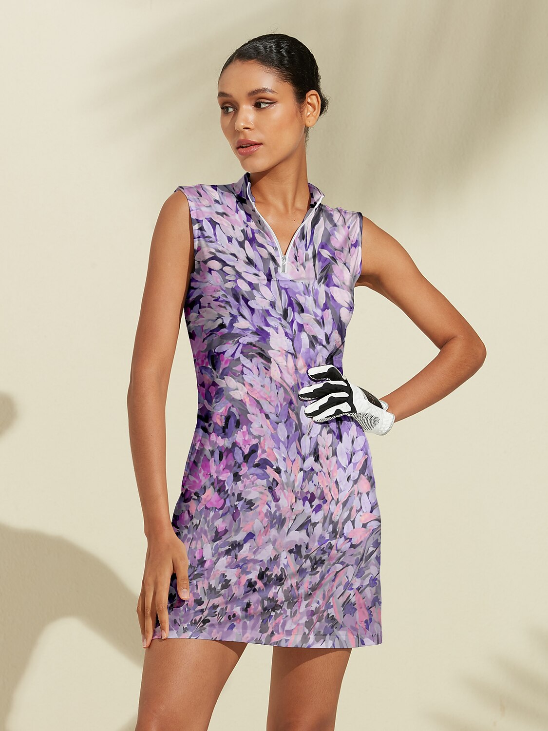 Botanical Energy Sleeveless 36.5 Inch Dress UPF50+