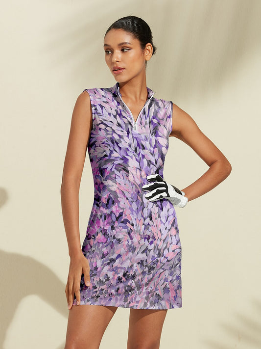Botanical Energy Sleeveless 36.5 Inch Dress UPF50+