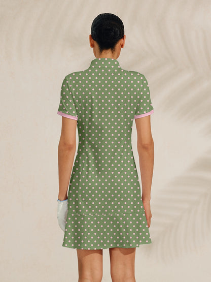 Abito Hyper-prep con Volant 90 cm per Golf, Pickleball & Tennis