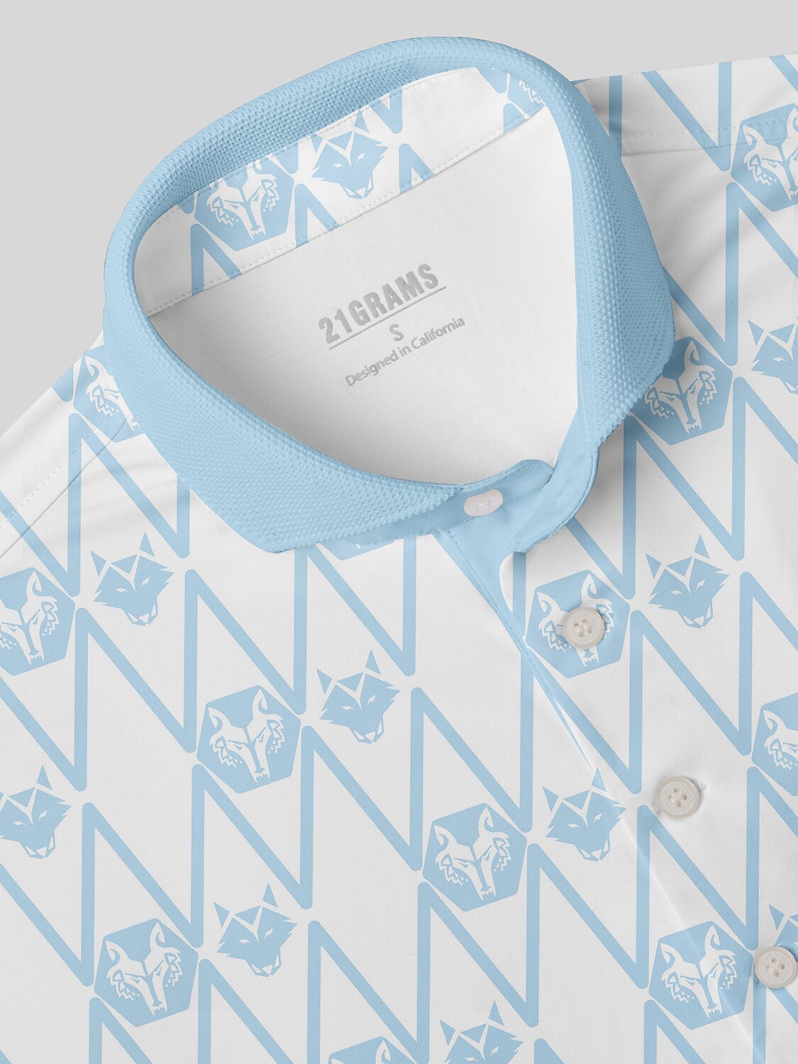 Hyper-prep Men's Ribbed Collar Polo Top UPF50+