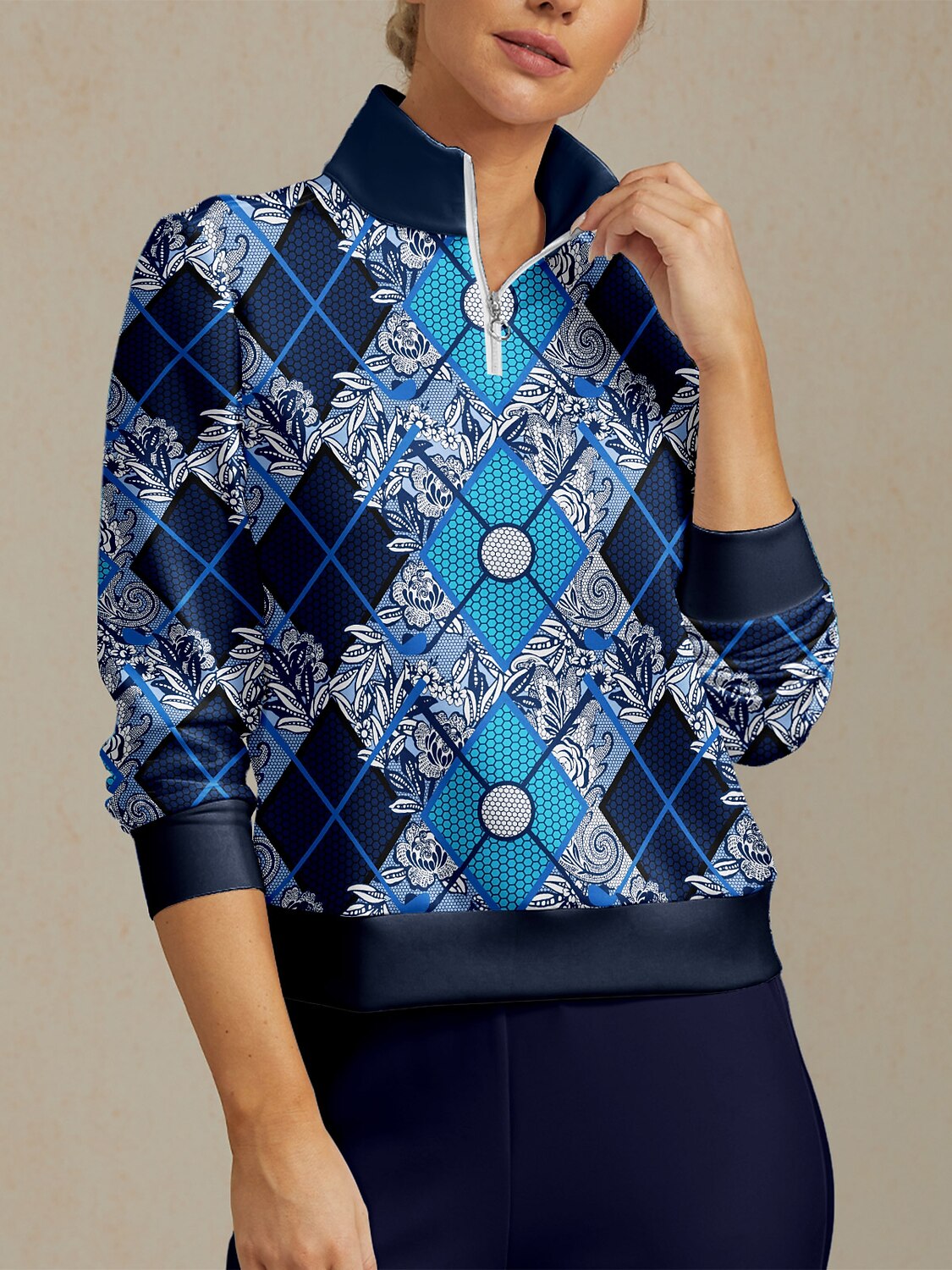 ボタニカルエナジー ゴルフスウェットシャツ