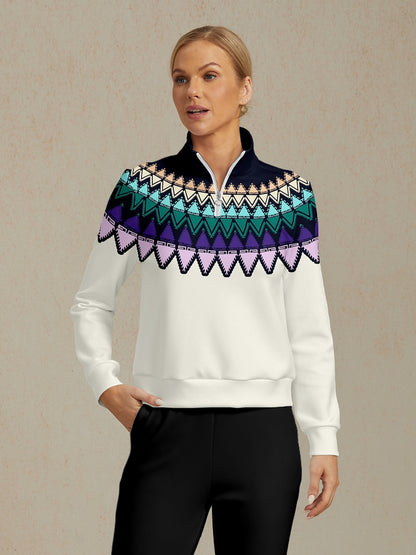 Bold Baroque Golf Sweatshirt
