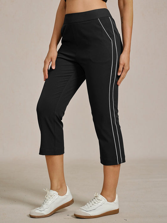 EAGLE 22 Inch Performance Stretch Trimmed Capri Pants