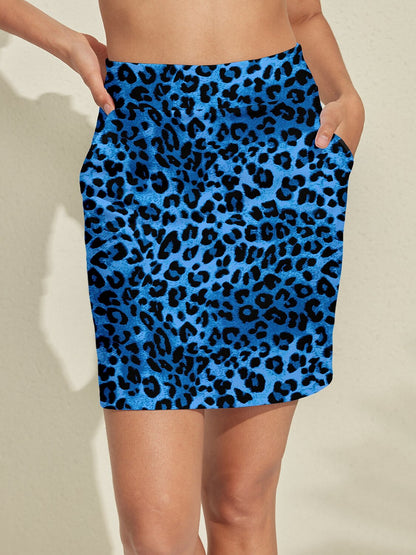 Wildlife Party Falda Pantalón de Cintura Alta de 19 Pulgadas con Protección UPF50+