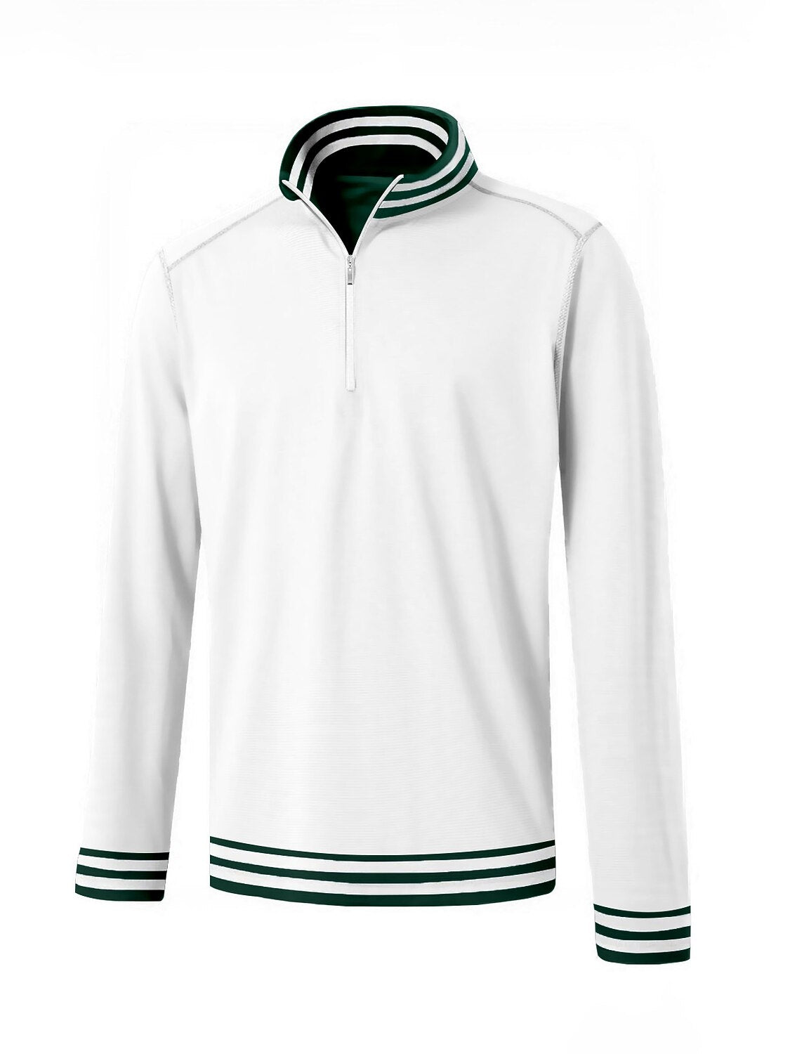 Męska koszulka golfowa z suwakiem do połowy, żeglarska, zabawna, UPF50+