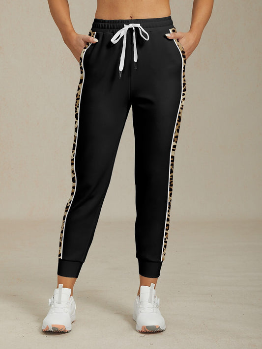 Wildlife Party 26.5 Inch Drawstring Ankle Pants