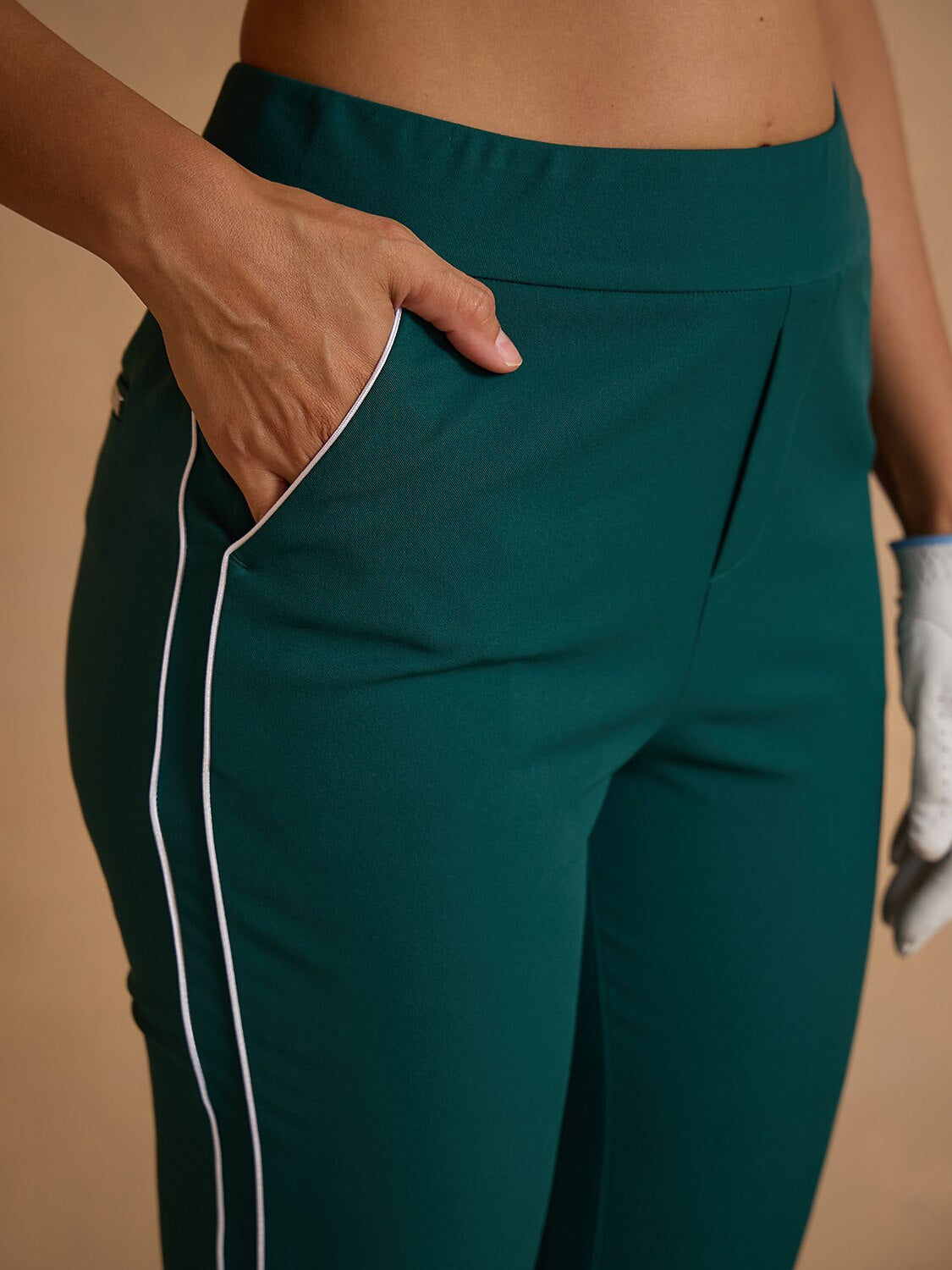 Pantalon capri EAGLE 56 cm performance extensible à finitions contrastées