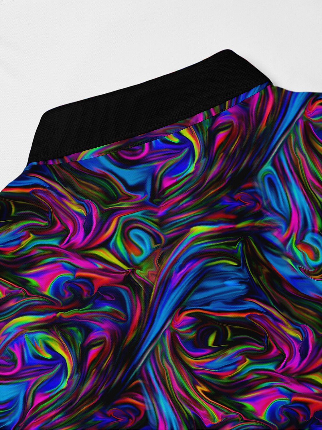 Inked Skins Heren Polo met Geribde Kraag UPF50+