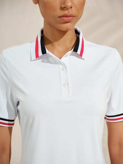 Navycore Short Sleeve Polo Top UPF50+