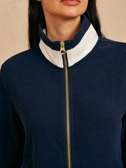 UltraSoft Velour Long Sleeve Full Zip Jacket