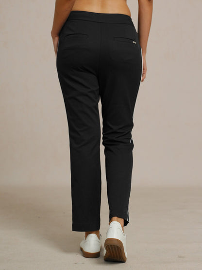 Eagle 28 Inch Performance Stretch Trimmed Ankle Pants