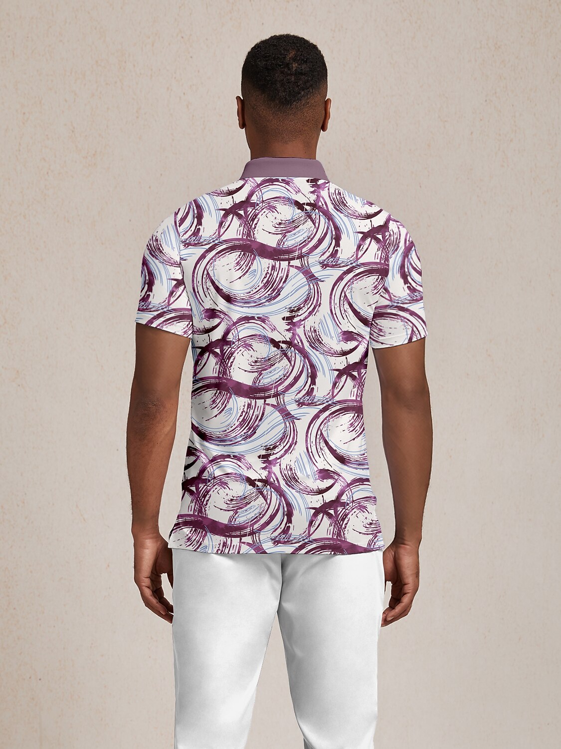 Polo uomo Air Brush con colletto a costine e protezione UPF50+