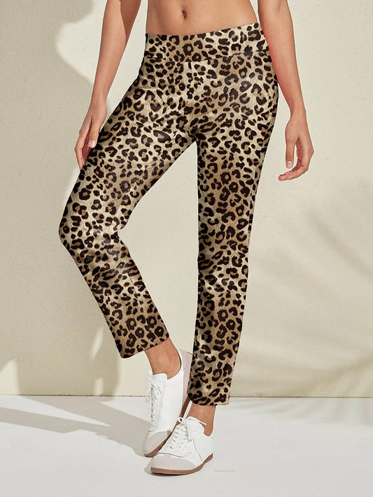 Wildlife Party 28 Inch Performance Stretch Ankle Pants