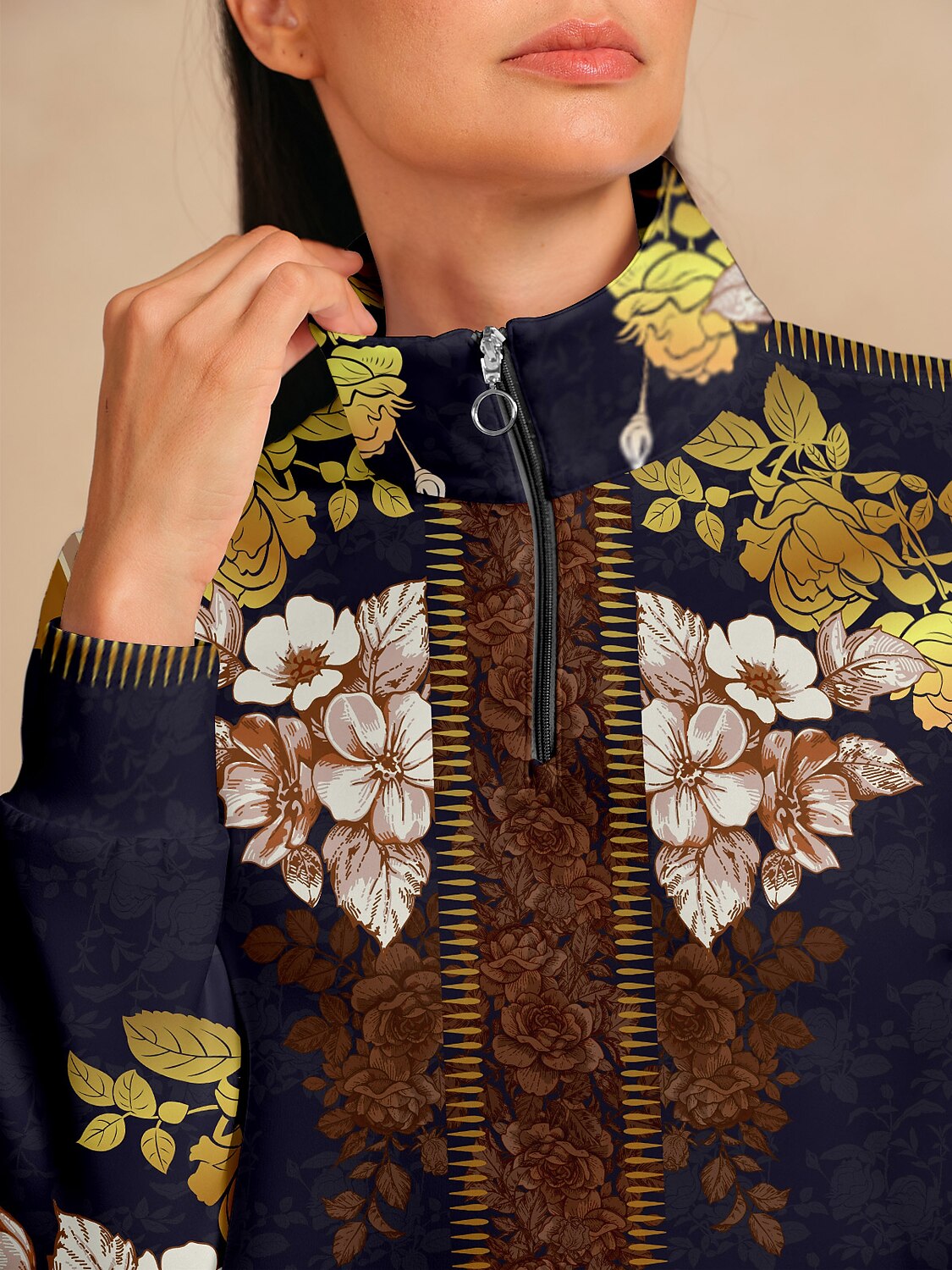 Botanische Energie Golf Sweater