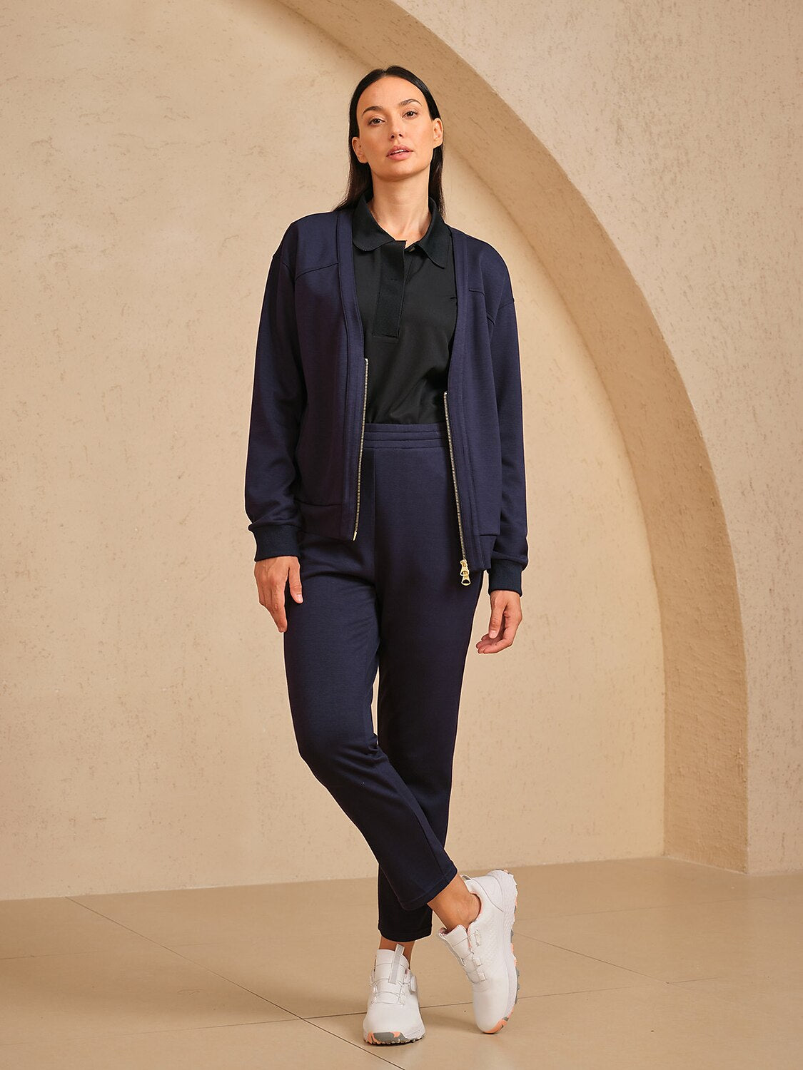 UltraSoft Long Sleeve Half Zip Jacket