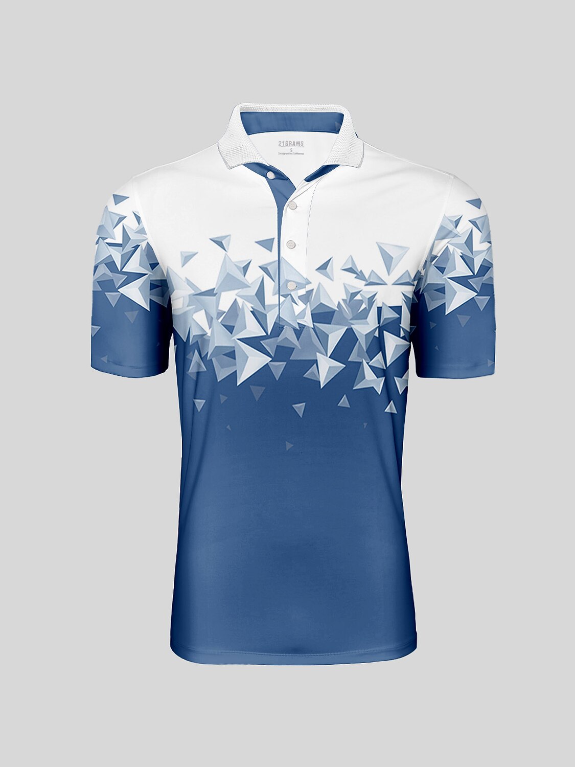 Hyper-prep Polo para Hombre con Cuello Acanalado UPF50+