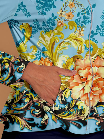 ボタニカルエナジー ラッフル ゴルフジャケット 日焼け防止