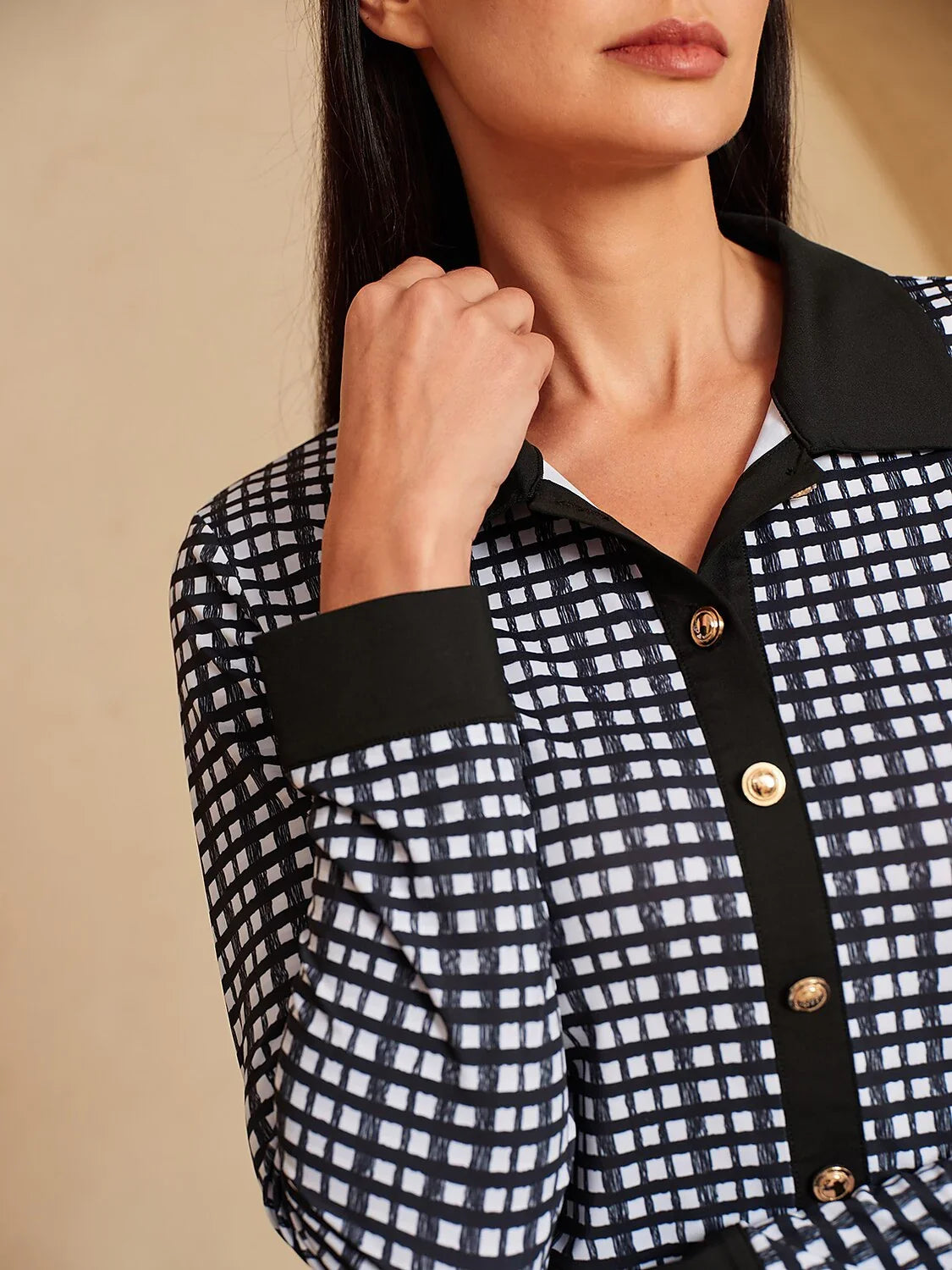 More Than Basic Vestido A-Line de Manga Larga 36.5 Pulgadas UPF50+