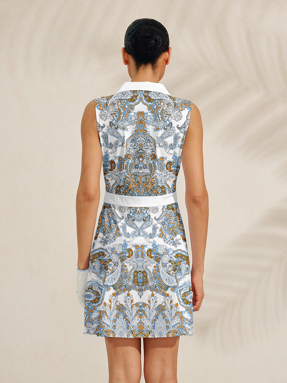 Pretty Feminine Sleeveless A-Line 36.5 Inch Dress
