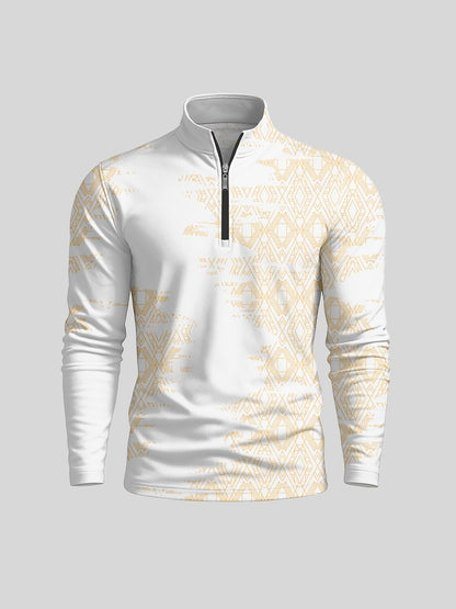 Not So Classic Herren Golfshirt mit Viertelreißverschluss UPF50+