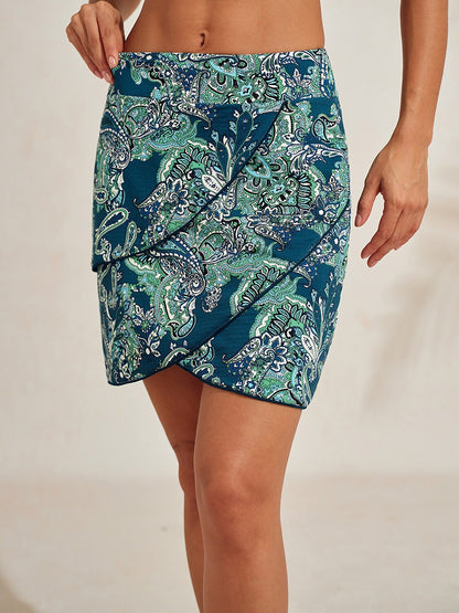 Premium 18,5-Zoll asymmetrischer Skort UPF50+