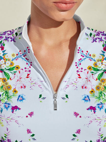 Botanical Energy Sleeveless 36.5 Inch Dress UPF50+