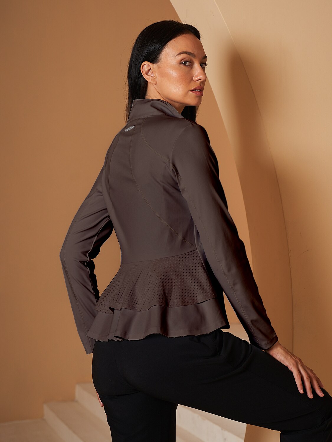 Veste de golf Femme a volant chic Protection solaire