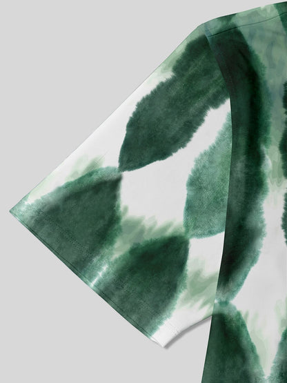 Inked Skins Men's Ribbed Collar Polo Top UPF50+